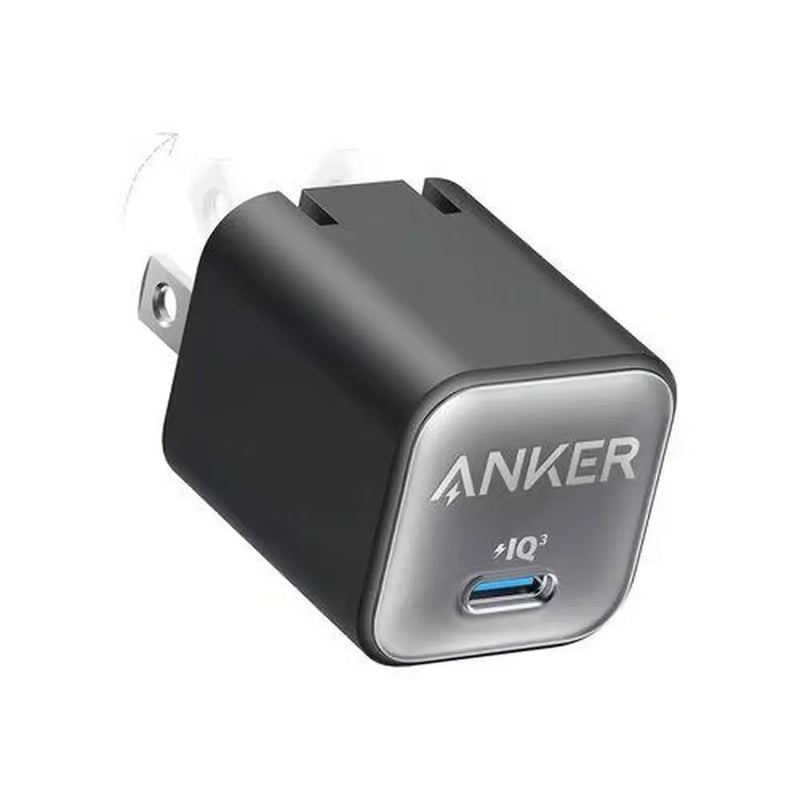WALL CHARGER 30 W 2ATTS - USB-C PORTS- IQ3 ANKER