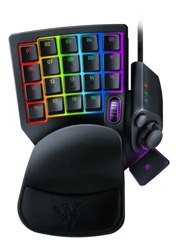 TECLADO TARTARUS PRO SWITCHES ANALOGOS CHROMA BLACK
