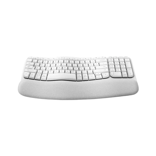TECLADO LOGITECH ERGO WAVE BLANCO WHITE LOGITECH