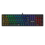 TECLADO SINDRI K671 CABLEADO ESPAÑOL - RED SWITCH REDRAGON