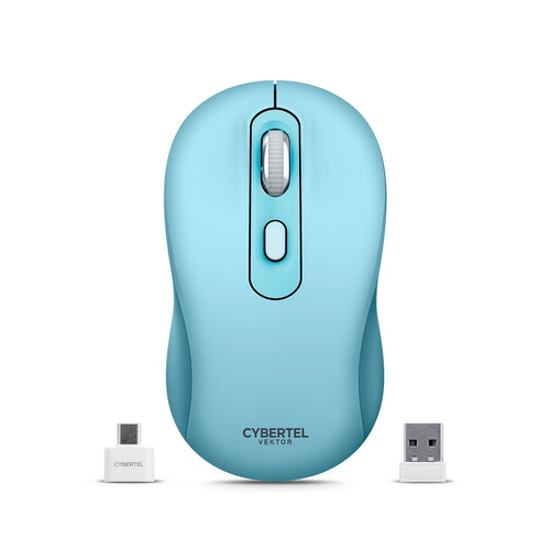 VEKTOR LIGHT BLUECYB M708-3M MOUSE BT WIFI RECARGABLE CYBERTEL