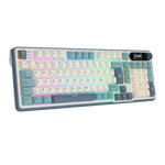TECLADO RK-S98 INALAMBRICO LIGHT CLOUD - BROWN SWITCH ROYAL KLUDGE