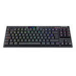 TECLADO RED DRAGON HORUS TKL NEGRO-WIRELESS- K621-RGB-SP RED SWITCH REDRAGON