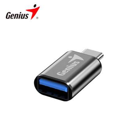 Z ADAPTADOR GENIUS ACC-C2A USB-C.A. USB-A DARK GREY (32590002400) GENIUS