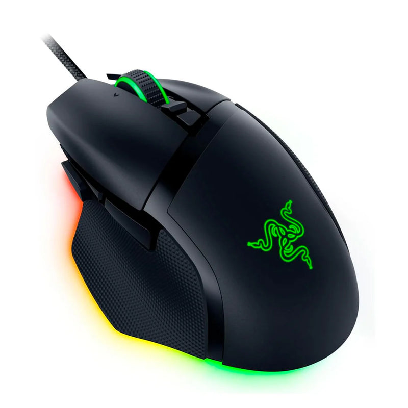 MOUSE BASILISK V3 26K DPI SWITCH OPTICO 70 M 11 ZONAS CHROMA