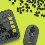 GRAPHITE TECLADO LOGITECH + MOUSE POP ICON BLUETOOTH/WIRELESS SP / COPILOT/ GRAPHITE LOGITECH