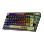 TECLADO ROYAL KLUDGE RK-M75 INALAMBRICO PHANTOM - K SILVER SWITCH 