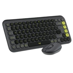 GRAPHITE TECLADO LOGITECH + MOUSE POP ICON BLUETOOTH/WIRELESS SP / COPILOT/ GRAPHITE LOGITECH