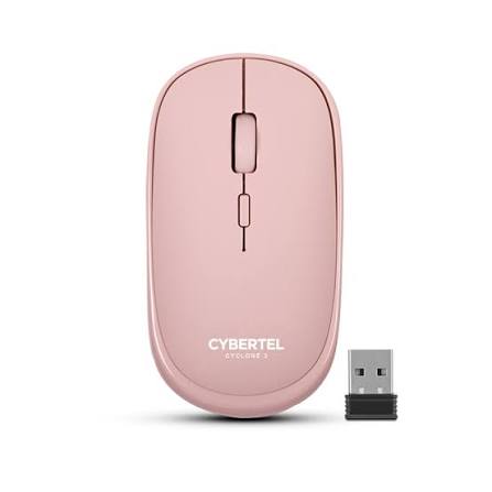 CYCLONE3 MOUSE CYBERTELL CYBM500-3M PINK RECARGABLE