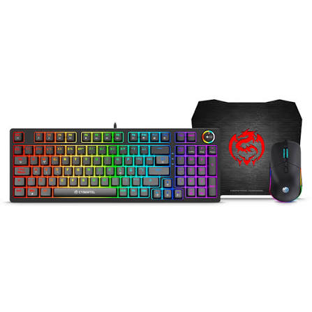 KIT STRIKER + CBX GT1802R+TECLADO GAMER MECANICO RGB STRIKER + MOUSE GAMER + PAD MOUSE