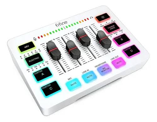 MIXER FIFINE SC3 WHITE