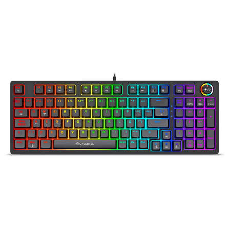 STRIKER CBX K1005R RGB TECLADO GAMER MECANICO 96KEYS USB