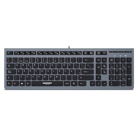 MILANO MIC K7045 TECLADO MULTIMEDIA USB T/CHOCOLATE
