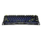 TECLADO MERCURY K1 LITE INALÁMBRICO INGLES TRANSPARENT BLACK GRAVASTAR