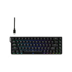 TECLADO WIN68HE CABLEADO BLACK - GRAY WOOD MAGNETIC SWITCH