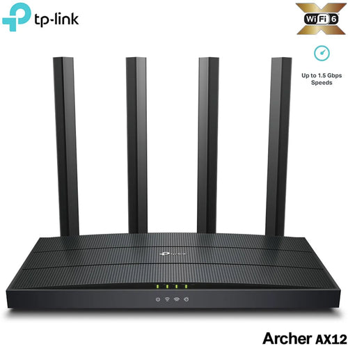 TP-LINK (ARCHER AX12) AX1500 DUAL-BAND WI-FI 6 ROUTER TP LINK