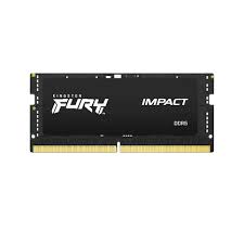 MEMORIA SO-DIMM KINGSTON FURY IMPACT 16GB DDR5-4800MHZ, PC5-38400, CL38, 1.1V, 262-PIN KINGSTON