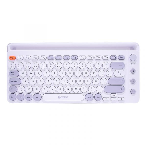 TECLADO BLANCO WIRELESS BT TE4070 WHITE (EX 4064) TEROS