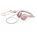 LOGITECH HEADSET H390 USB PINK ROSADO LOGITECH