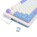 TECLADO UCALMAX-RGB WIRELESS ENGLISH K673WBP REDRAGON