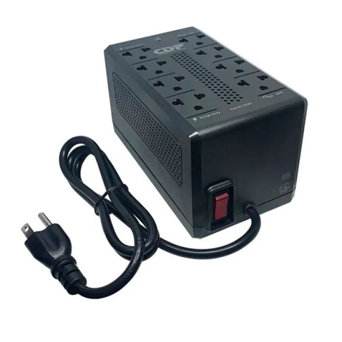 ESTABILIZADOR CDP R-AVR-1008I 900VA/ 450W 8 SALIDAS
