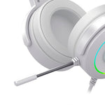 AURICULARES REDRAGON LAMIA CON STAND H320W-RGB WHITE REDRAGON