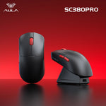 MOUSE SC380 PRO INALÁMBRICO BLACK AULA