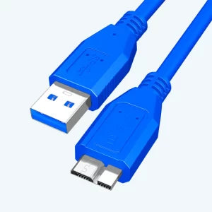 Cable USB 3.0 para Disco Duro Externo – USB A a Micro B, 60 cm
