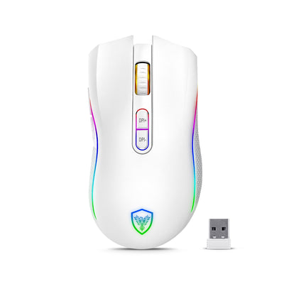 Mouse Gamer Micronics Kripton MIC GM801-3M Inalambrico RGB 4800 DPI