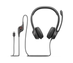 LOGITECH HEADSET H390 USB BLACK  LOGITECH