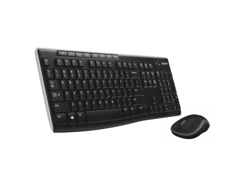 MK270 TECLADO + MOUSE WIRELESS/BT BLACK LOGITECH