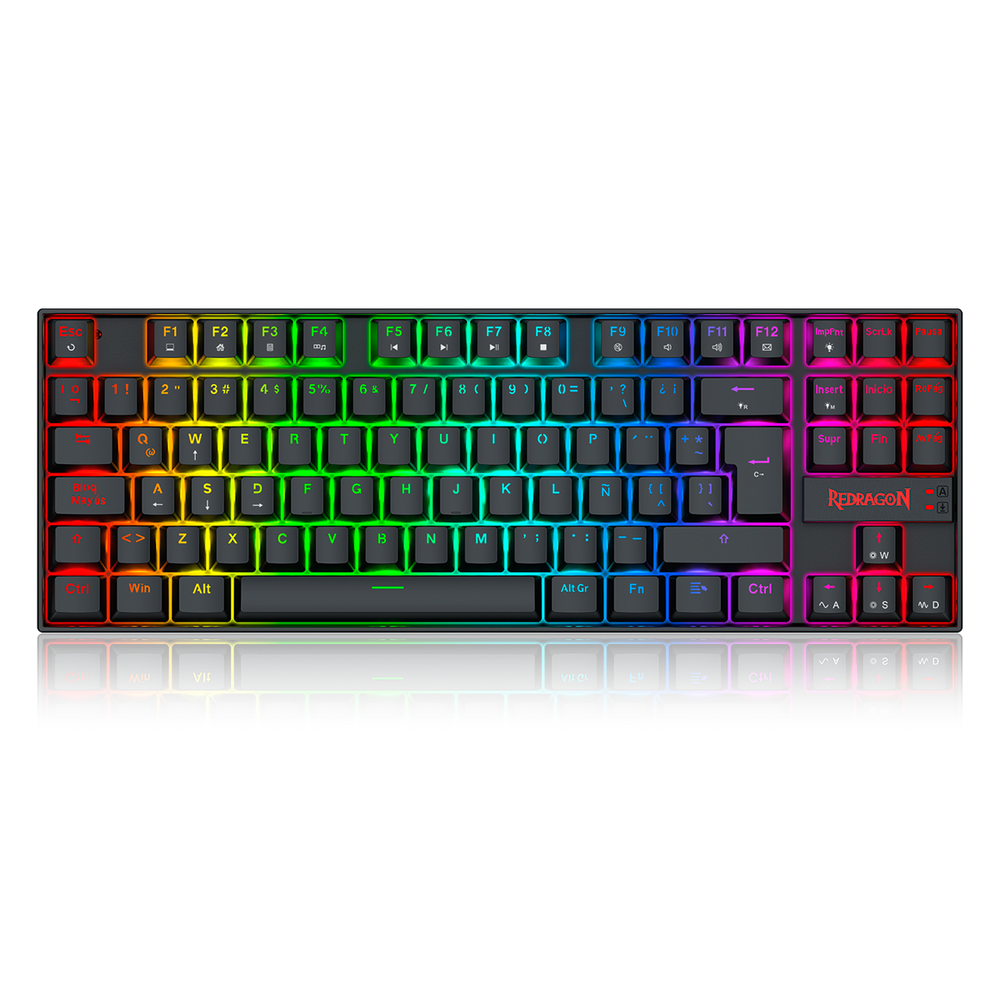 TECLADO REDRAGON KUMARA K552 HE CABLEADO ESPAÑOL BLACK - MAGNETIC SWITCH REDRAGON