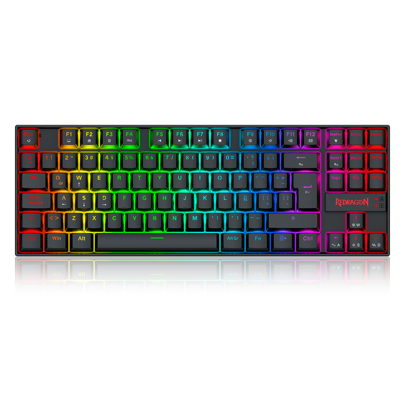TECLADO REDRAGON KUMARA K552 HE CABLEADO ESPAÑOL BLACK - MAGNETIC SWITCH REDRAGON
