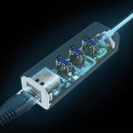 TP-LINK (UE330C) ADAPTADOR USB TIPO C CON HUB DE 3 PUERTOS 1 PUERTO RJ45 TP LINK