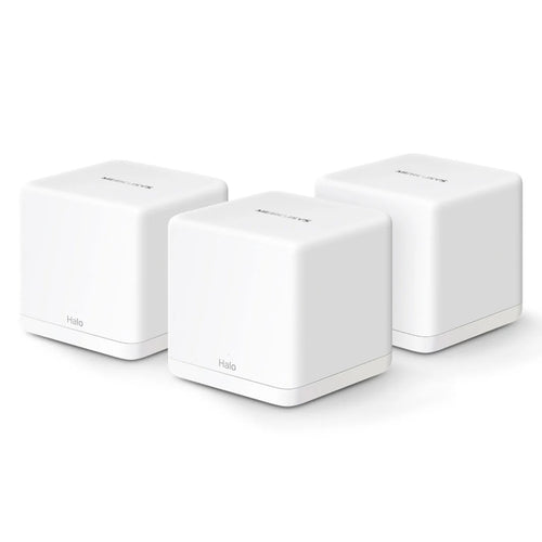 HALO H60X 3-PACK SISTEMA WIFI 6 MESH DUALBAND AX1500 MERCUSYS