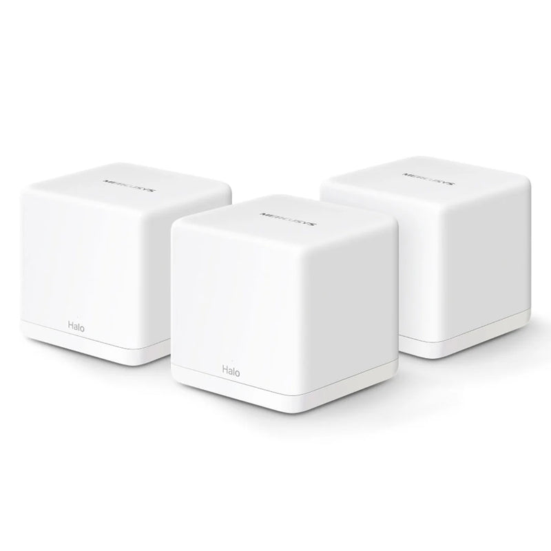 HALO H60X 3-PACK SISTEMA WIFI 6 MESH DUALBAND AX1500 MERCUSYS