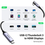 CABLE USB-C A HDMI 4K 1.5 M UGREEN MM142 – TRENZADO UGREEN