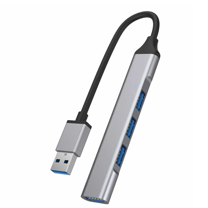 HUB METALICO 3.0 - 4PUERTOS USB - HOCHI