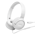 AUDIFONO TUNE 520 C HEADPHONES NON - TWS WHITE JBL