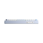 TECLADO F75 RGB INALAMBRICO ESPAÑOL WHITE/CYAN - REAPER SWITCH AULA