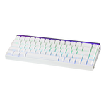 Teclado Aula HERO68HE RGB Cableado Ingles WHITE - METEOR MAGNETIC SWITCH