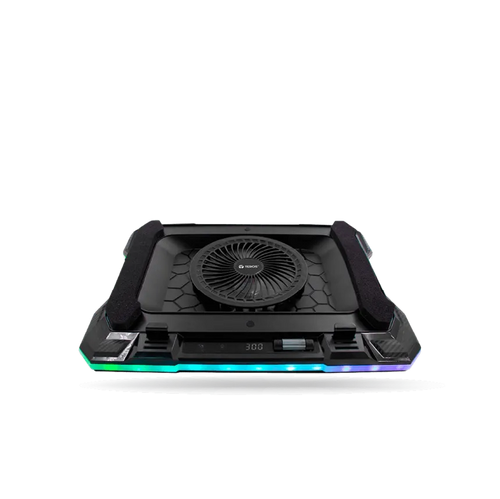 COOLER TE-7133N RGB, COMPATIBLE CON NOTEBOOKS DE 14" HASTA 19" TEROS