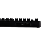 TECLADO F75 RAINBOW CABLEADO INGLÉS BLACK - RED SWITCH