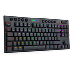 TECLADO RED DRAGON HORUS TKL NEGRO-WIRELESS- K621-RGB-SP RED SWITCH REDRAGON