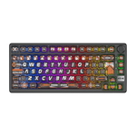 TECLADO RK-M75 HE CABLEADO HEPHAESTUS - MINT MAGNETIC SWITCH ROYAL KLUDGE