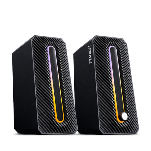 TITANIUM MIC S312 PARLANTE 2.0 RGB 2.5" MICRONICS