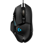 MOUSE LOGITECH G502 HERO 16000 DPI RGB BLACK LOGITECH
