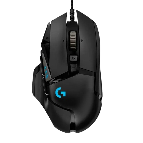 MOUSE LOGITECH G502 HERO 16000 DPI RGB BLACK LOGITECH