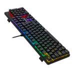 TECLADO SINDRI K671 CABLEADO ESPAÑOL - RED SWITCH REDRAGON