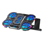 GLACIAL 6 AB055 BASE CON COOLER 6FANS 4X10CM + 2X7CM AIRBOOM